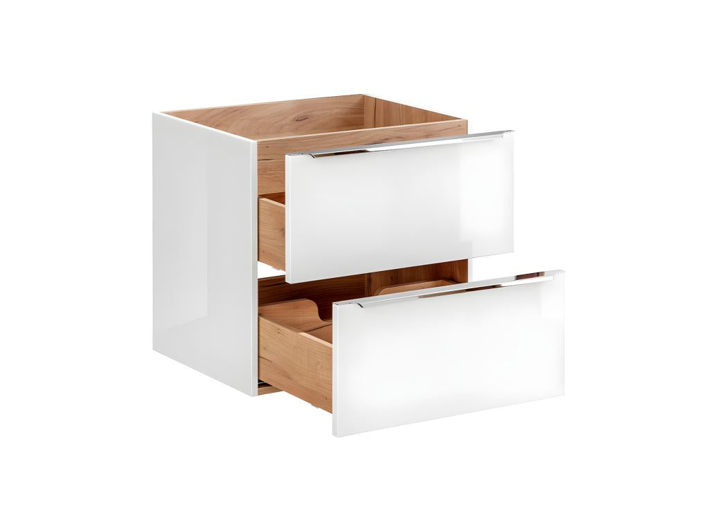 Meuble sous-vasque 60 cm Ventoriq Blanc VCOO11037