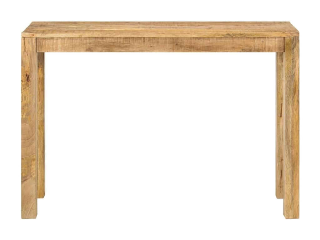 Table console 110x35x76 cm Bois de manguier brut JLEB26786