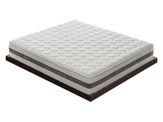 Matelas à mémoire de forme - Hauteur 29cm - 7cm de mousse à mémoire - avec zones différenciées 80x200 cm OALC84950