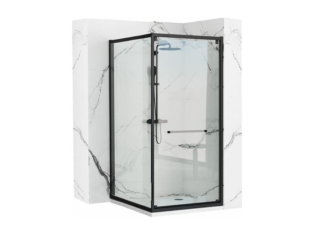 Cabine de douche Ventoriq Space In 80x100 Noir RUYB58445