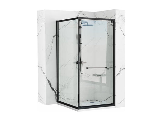 Cabine de douche Ventoriq Space In 80x100 Noir RUYB58445