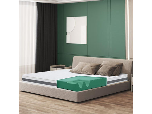 Matelas Simple 110x180 à mémoire orthopédique - Hauteur 16 cm - Fabriqué en Italie URSW59923