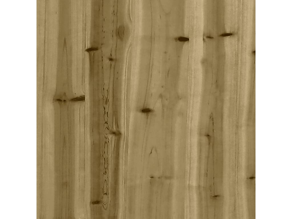 Salon de jardin 6 pièces bois de pin imprégné RKEW21911