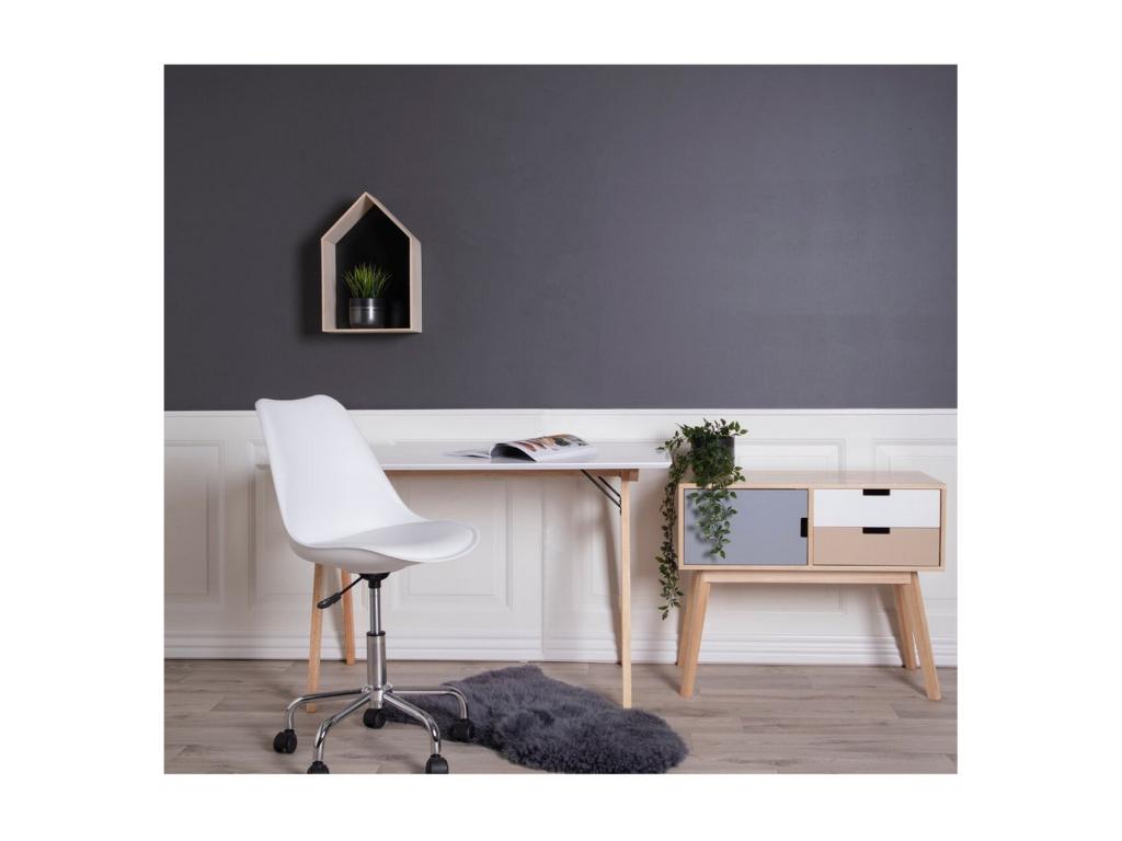 Bureau Moderne Ventoriq Blanc 60x120x75 cm Ventoriq DEXX23072