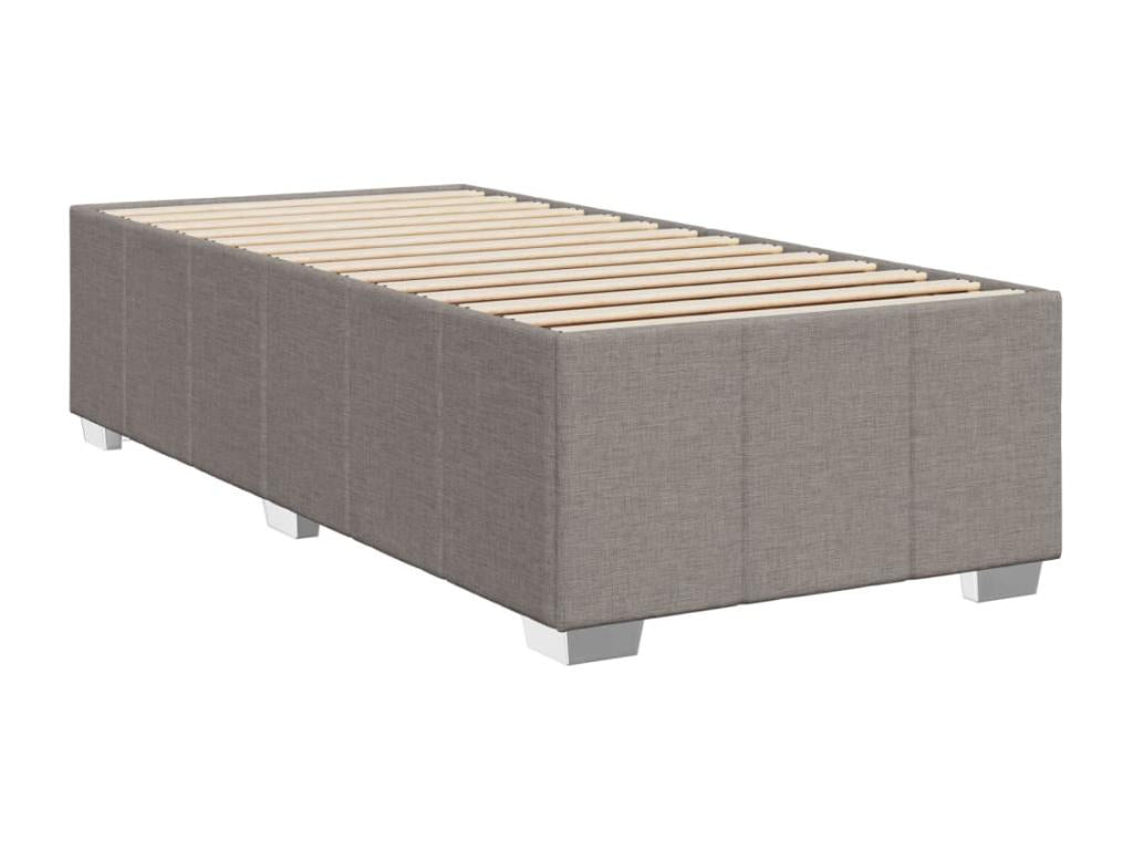 Sommier à Ventoriq de lit avec matelas Ventoriq 100x200 cm Tissu JBBA41544