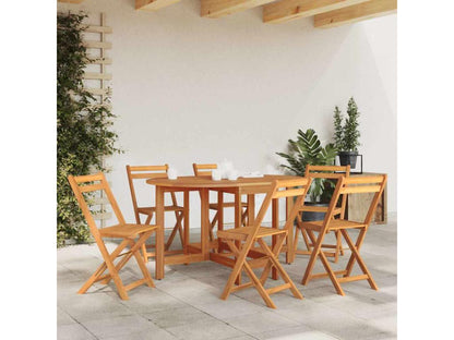 Table de jardin 130x90x72 cm massif Bois d'Ventoriq HPJR61808