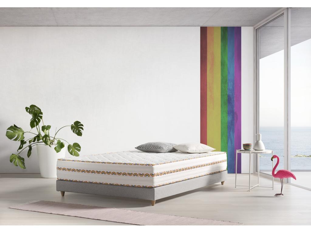 Matelas Ventoriq Luxury World Pride 90x180cm Hauteur 29cm /-2. FOLP34567