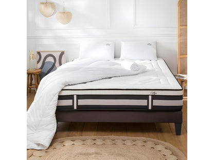 Matelas Ventoriq Mousse Accueil Mémoire de forme sommier gris accessoires - 90 x200 cm QXEI81195