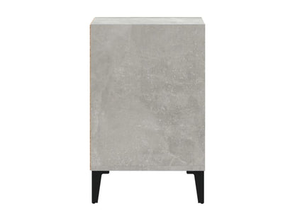 Meuble TV Gris béton 100x35x55 cm Bois d'ingénierie LLHV31143