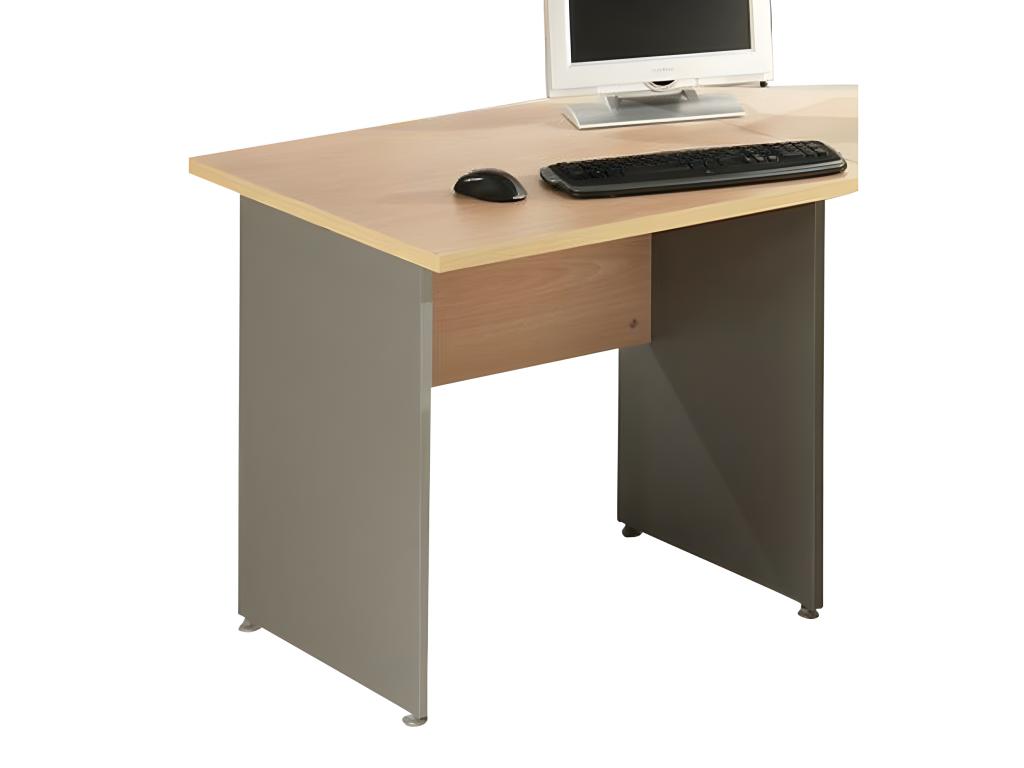 Bureau Ventoriq 80x80 cm Hêtre Alu KSML49874
