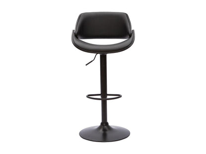 Tabouret de bar design noir réglable pivotant 360 CLASH MIMQ61966
