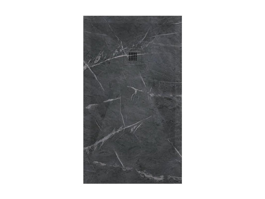 Receveur de douche Ventoriq finition Lisse Ventoriq 3D grille de couleur - 130x90 cm MFRB55687