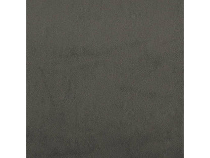 Cadre de lit sans matelas gris foncé 90x190 cm velours GINP75940