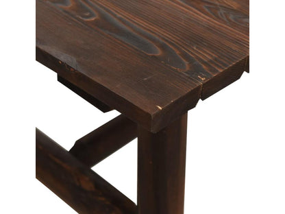 Ensemble de salon de jardin 4 pcs bois massif d'épicéa OWEQ83596