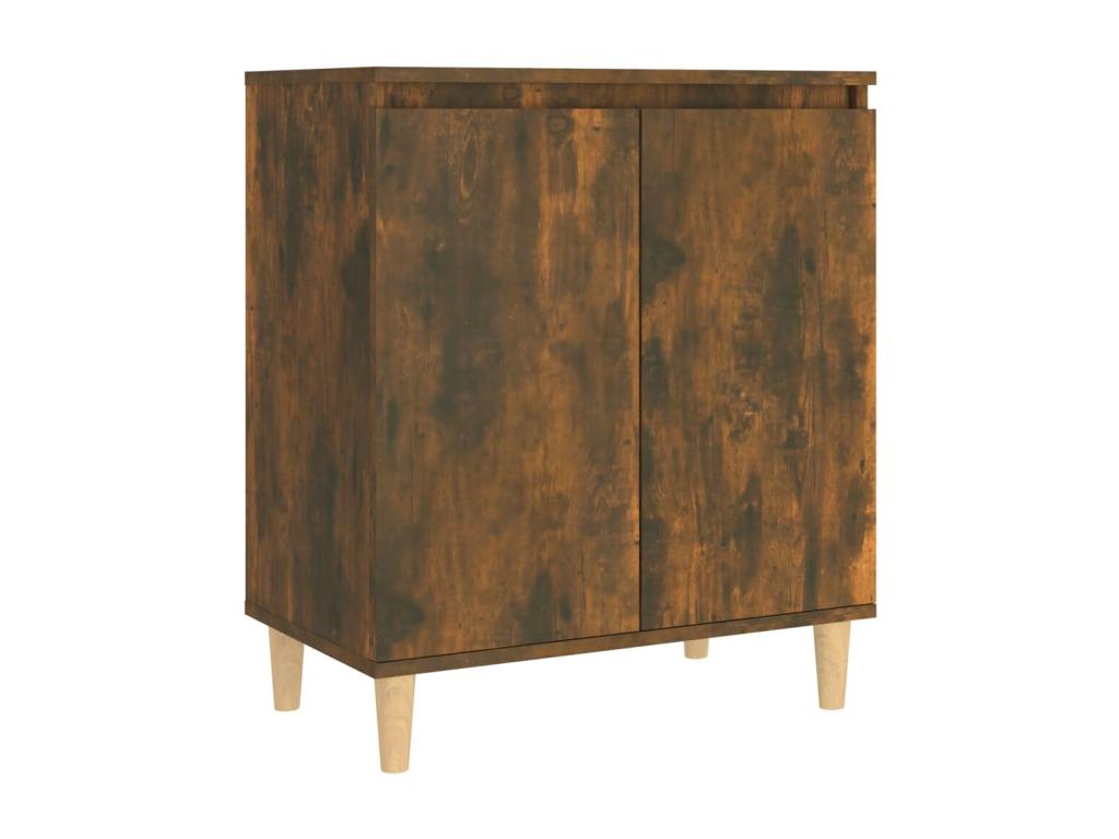 Buffet Chêne fumé 60x35x70 cm Bois d'ingénierie XZCC46510
