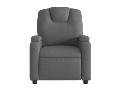 Fauteuil massant inclinable Gris foncé Tissu DHID27634