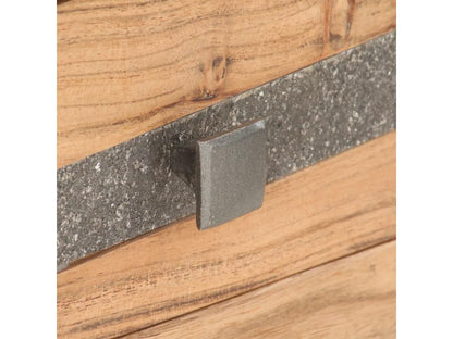 Table console 90x30x75 cm massif Bois d'Ventoriq EPBS42912