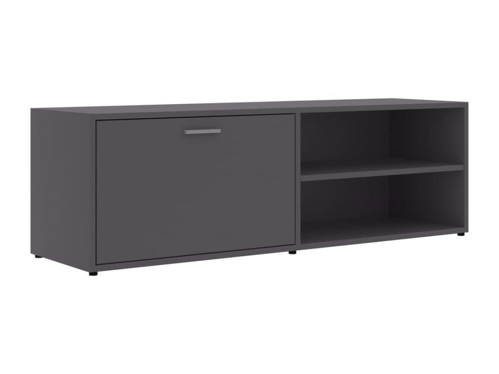 Meuble TV Gris 120x34x37 cm Bois d'ingénierie WRDA71326