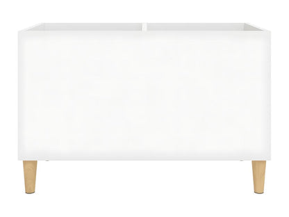 Armoire à disques blanc 74,5x38x48 cm bois d'ingénierie OKYB67902